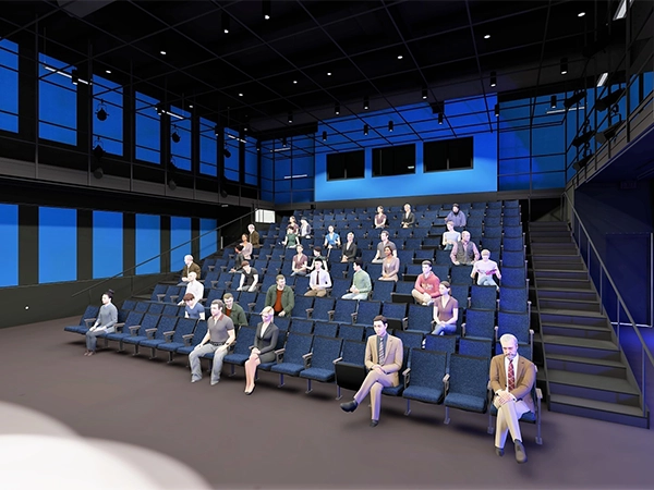 The Island Theatre - Seats render